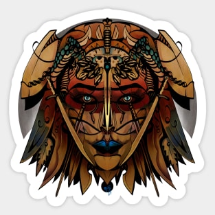 Razor Queen Sticker